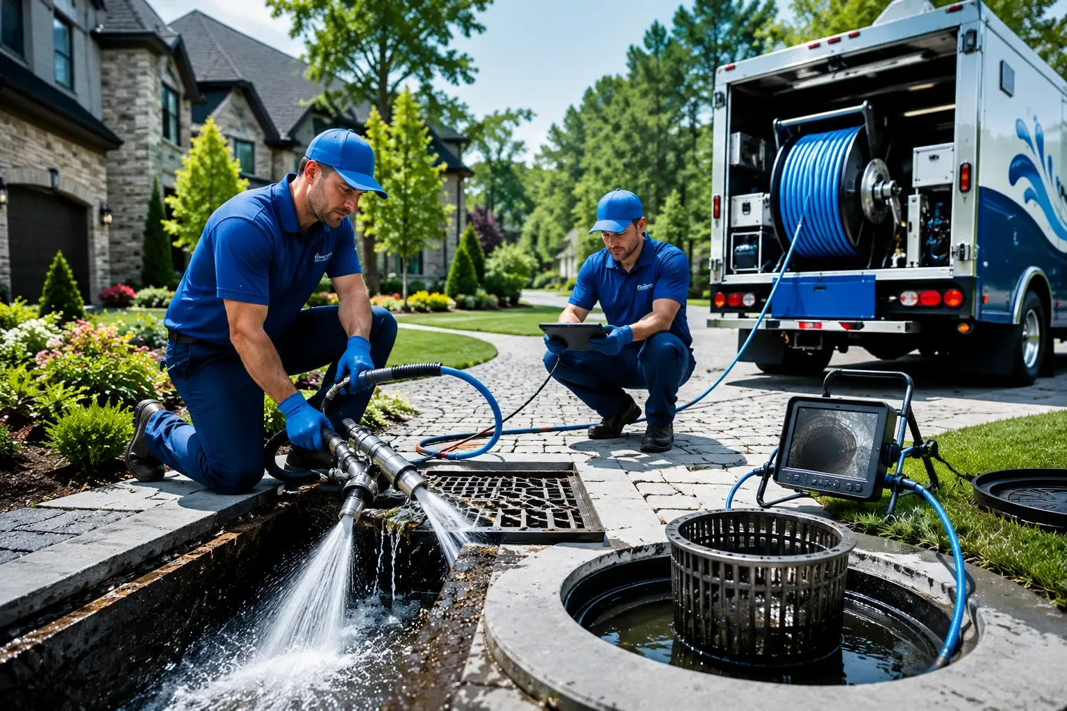 Local outdoor drain cleaning professionals in Monongahela, PA